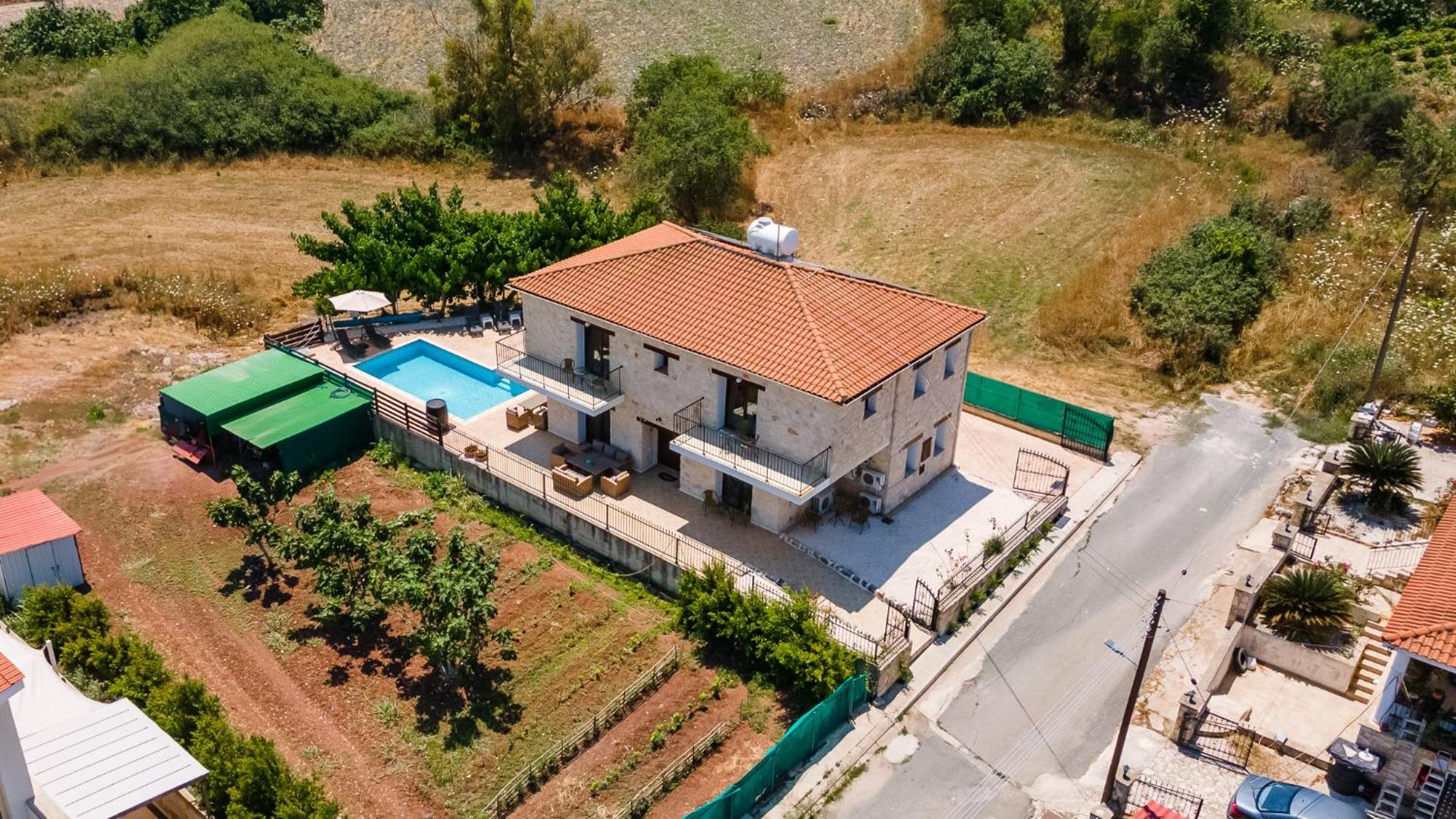 Villa Nikolina Dhrousha Exterior photo